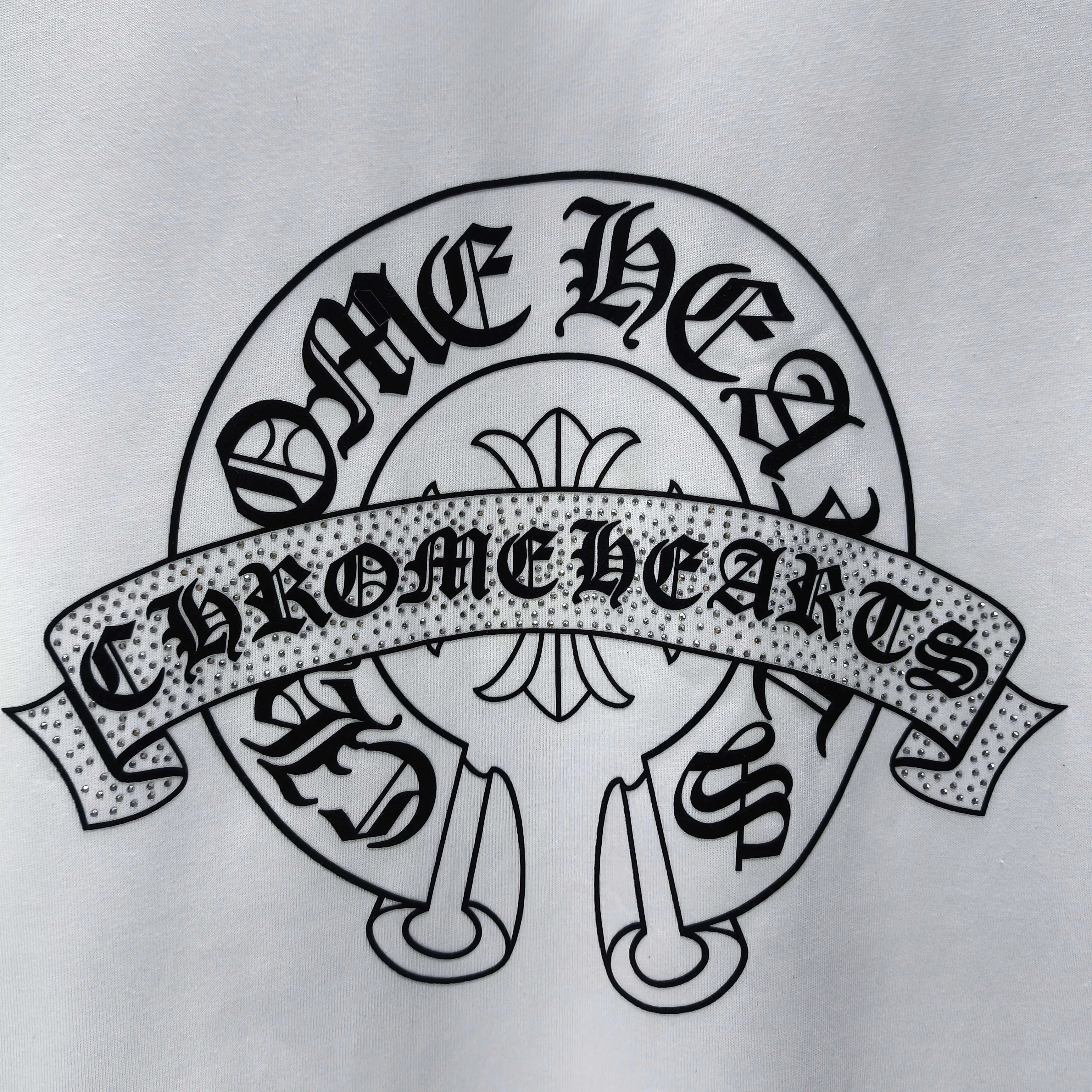 CH 2026 New Arrival ➕ logo t Same Style Size S M L XL XXL Black White